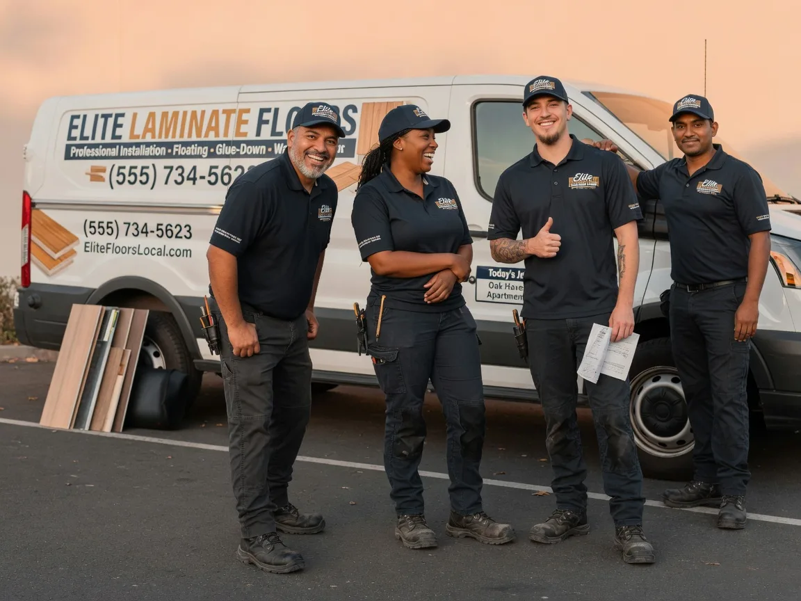 Laminate flooring installation company in Fluvanna, TX
